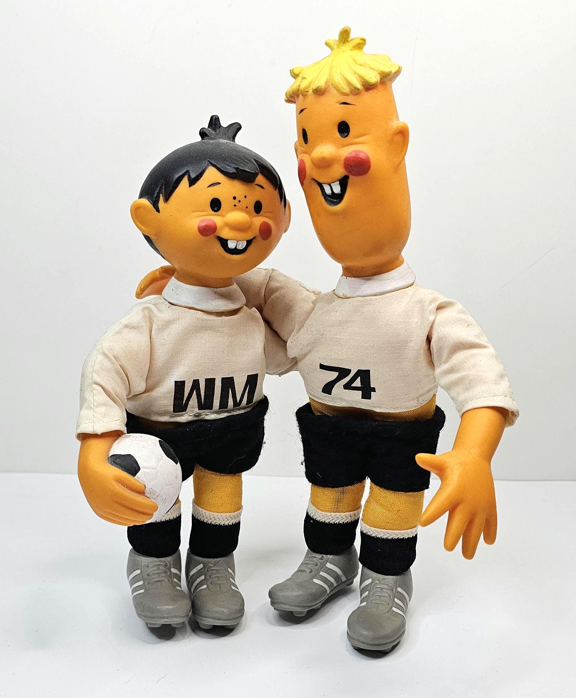 その他 70' vintage Tip&Tap worldcup mascot PVC Vintage Tip and Tap West Germany Mascots - 1974 World Cup Mascots