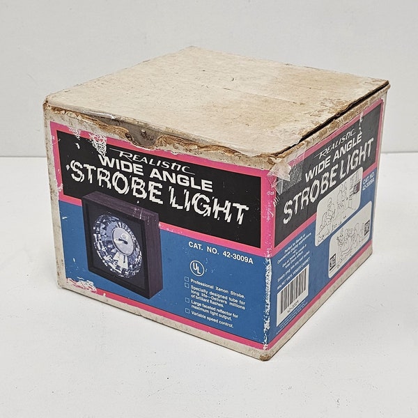 Vintage Strobe Light - Etsy