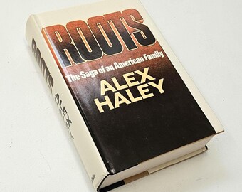 Vintage Alex Haley Roots Book First Edition 1976