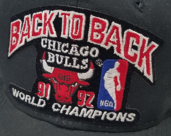 Vintage Chicago Bulls 1991 1992 Back To Back NBA … - image 2