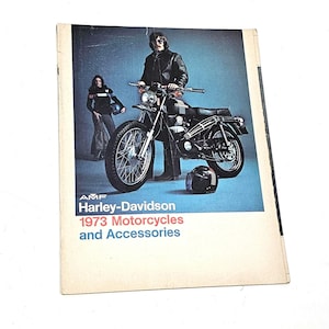 1973 Harley-Davidson AMF Motorcycles and Accessories Catalog