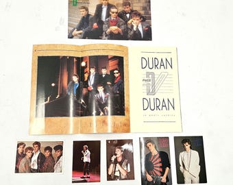 Vintage Duran Duran Tour Program: 1983-84 Sing Blue Silver, Seven