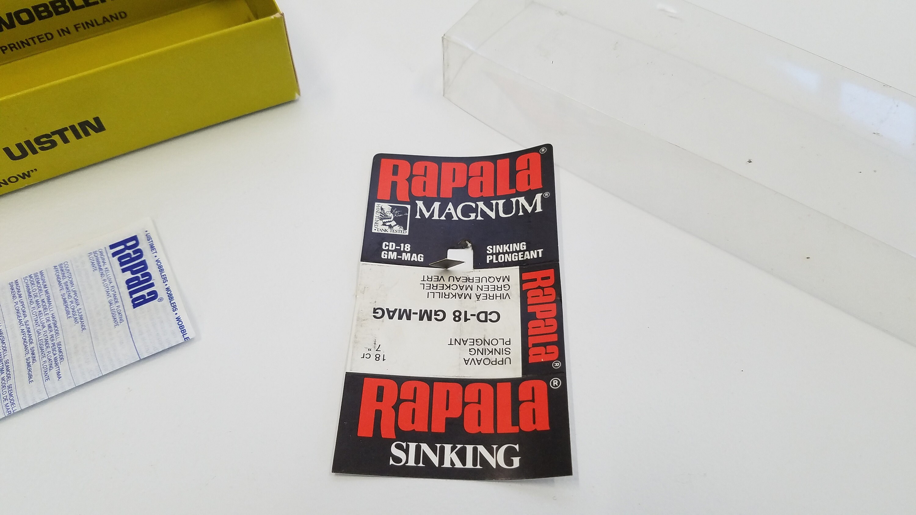 RAPALA Original Floating Finnish Minnow DE FINLANDE Fishing