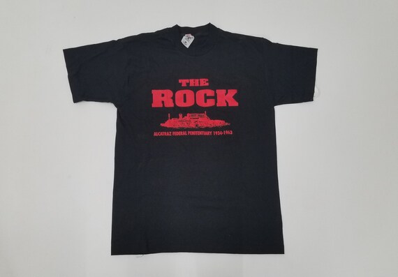 Vintage Alcatraz The Rock T-Shirt Single Stitch - image 2