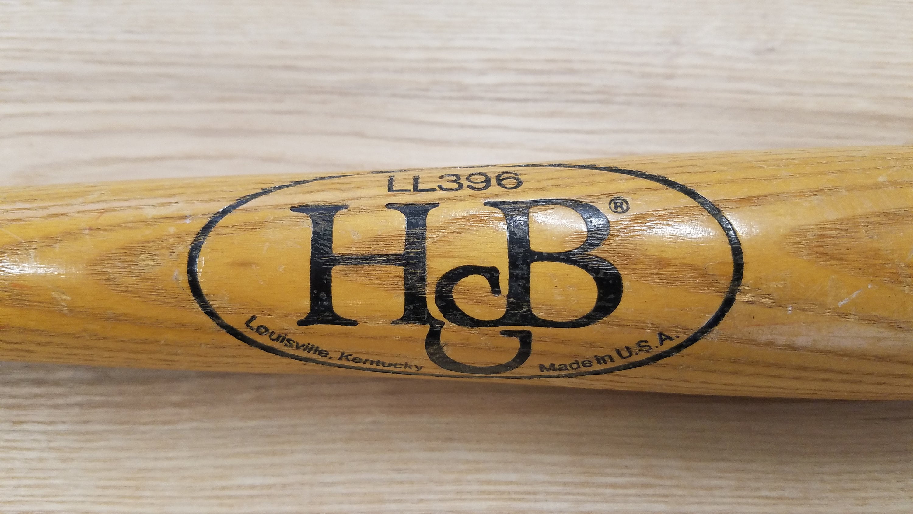 Hillerich & Bradsby Louisville Kentucky LL396 Reggie Jackson