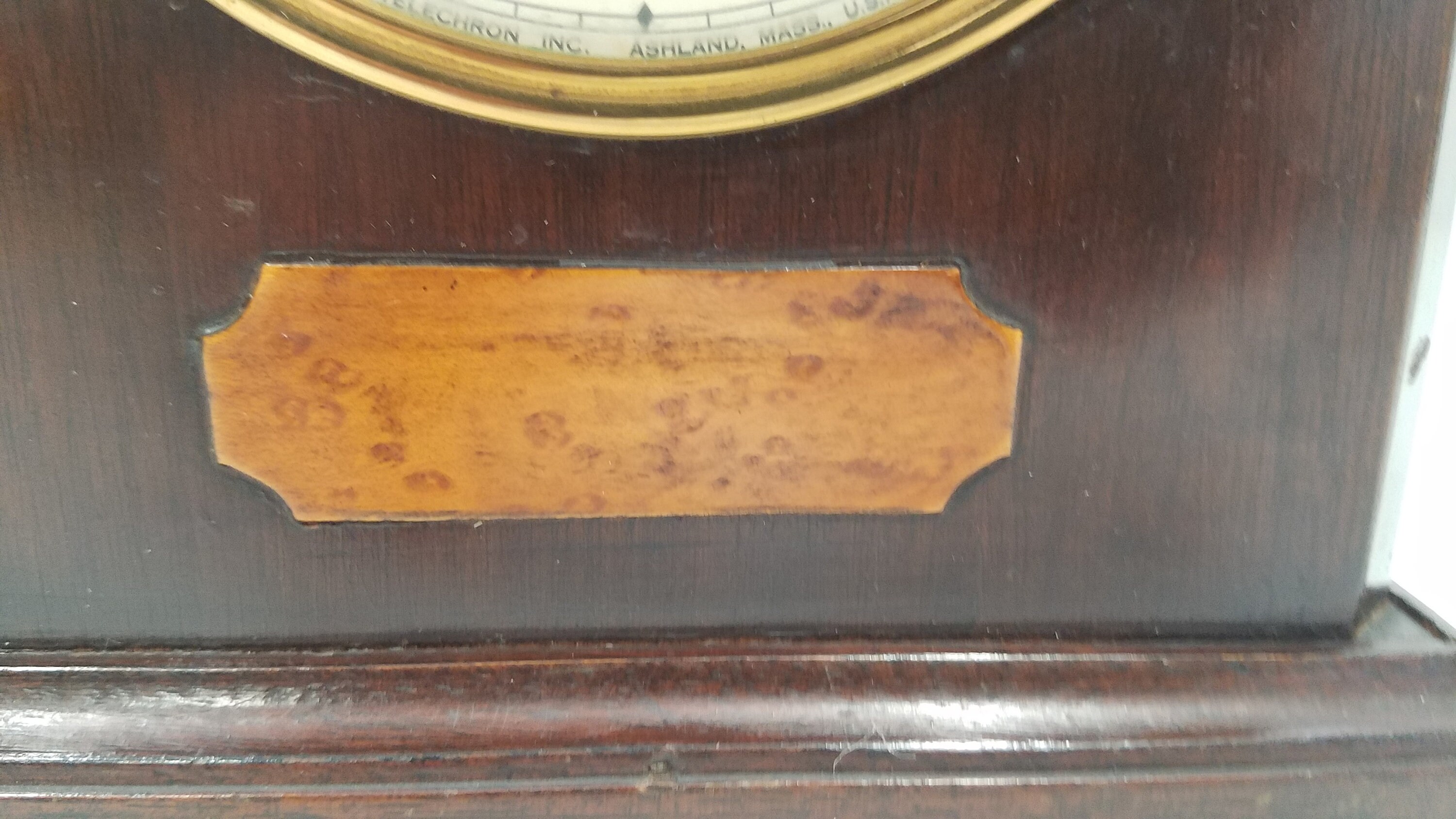Vintage Telechron Knickerbocker WWII Era Mantel Clock 4H99 Vintage Telechron Knickerbocker WWII Era Mantel Clock 4H99