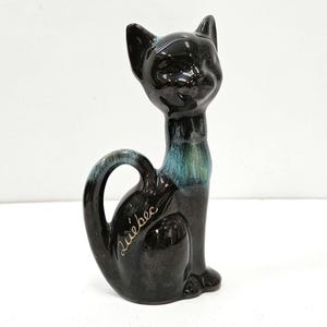 Vintage Blue Mountain Pottery Quebec Canada Cat