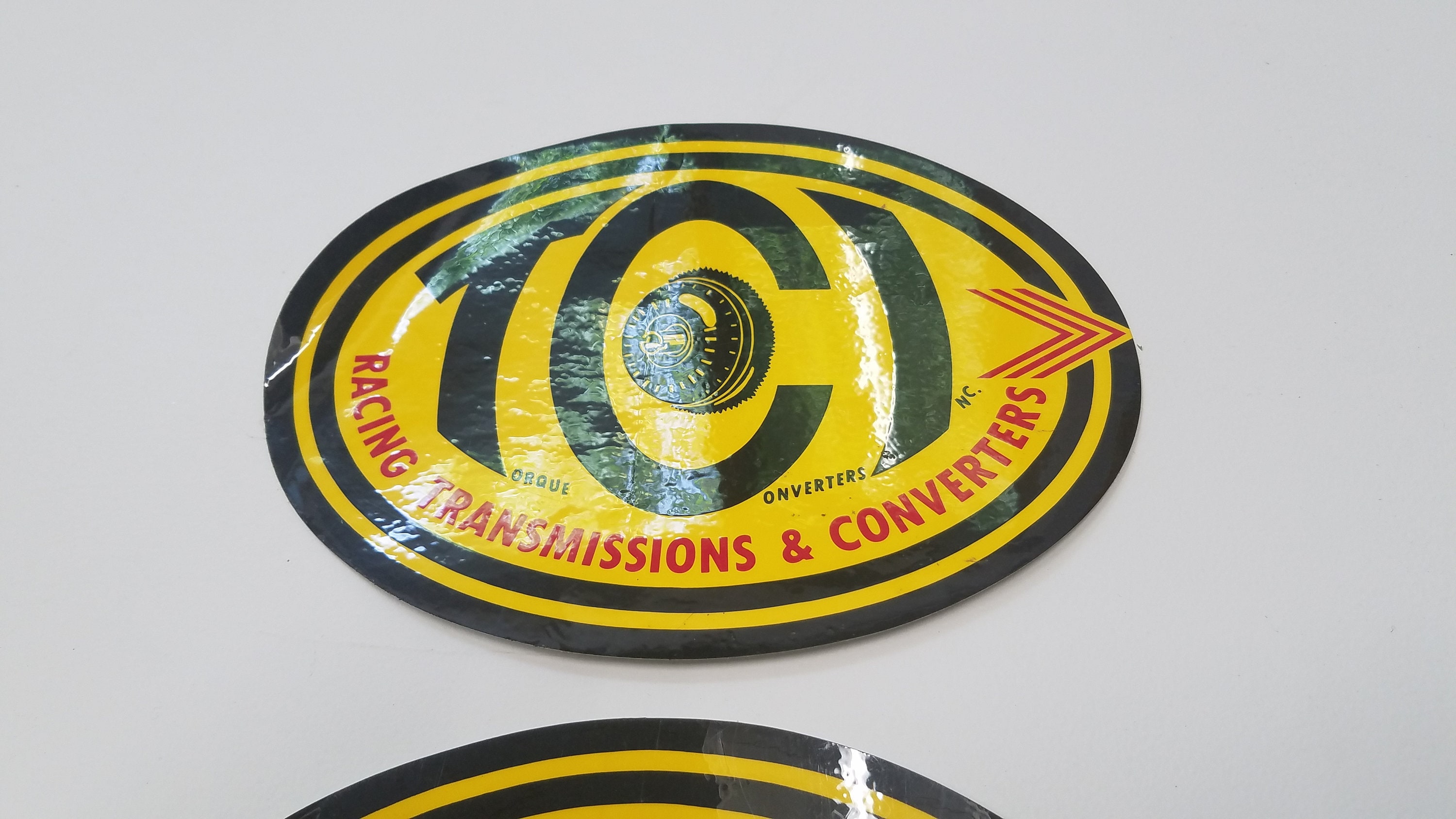 Tci Sticker Vintage 1970's TCI Torque Converter Stickers LARGE Car Racing ...