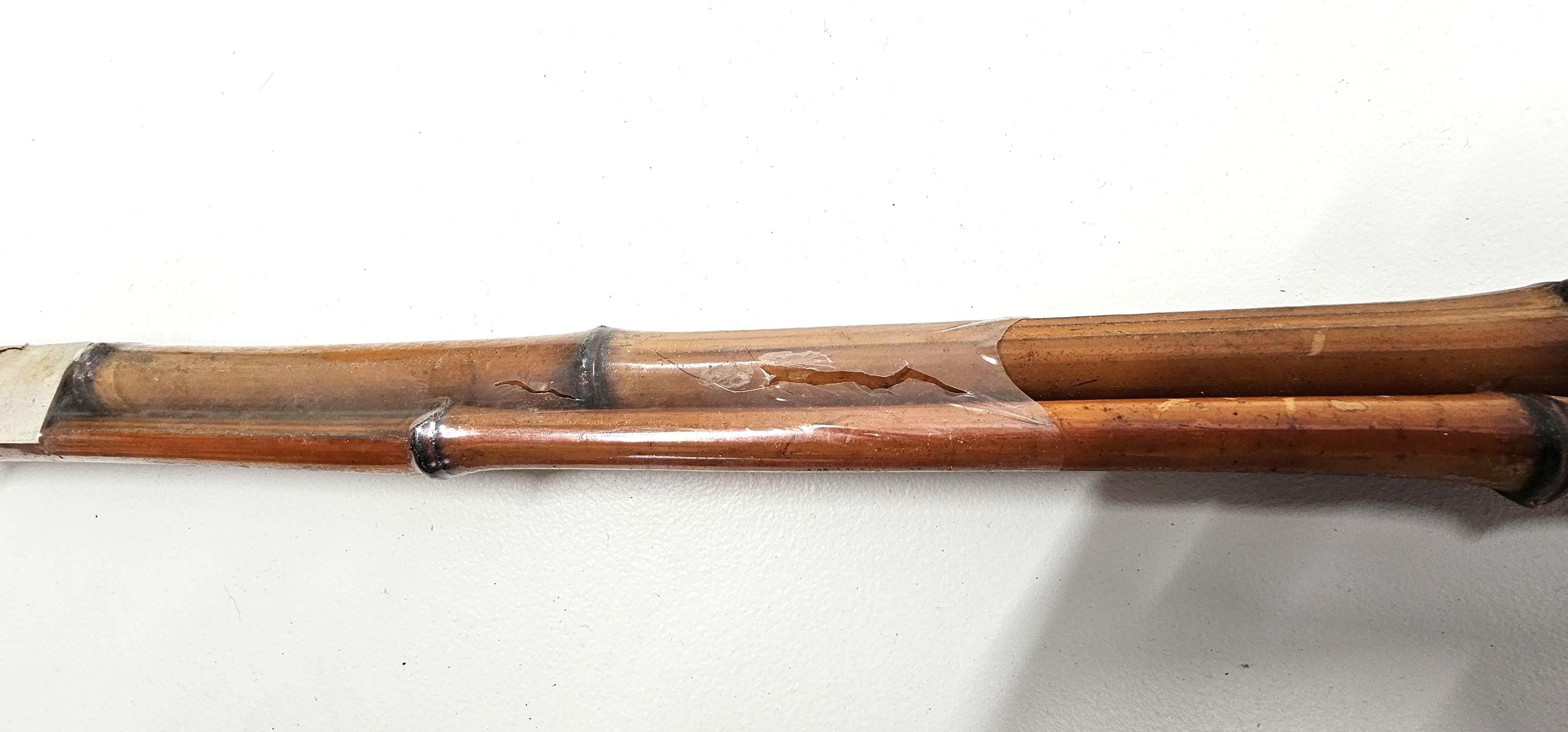 Vintage Lew's Cane Fishing Pole: 14 Ft, 3-piece, Kyushu Japan - Etsy