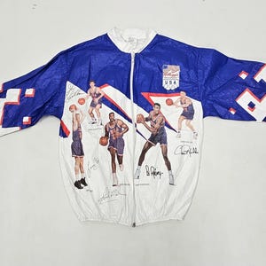 Dream Team Basketball 1992 Jacket - Etsy
