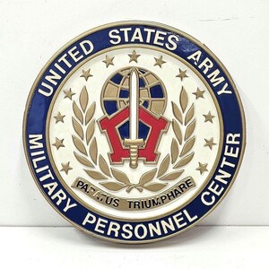 Vintage United States Army Military Personnel Center Sign General Displays