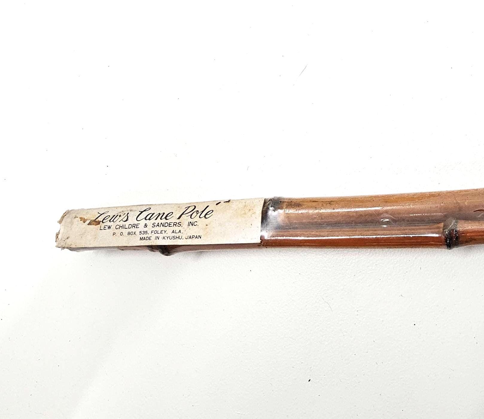 Vintage Lew's Cane Fishing Pole: 14 Ft, 3-piece, Kyushu Japan - Etsy Vintage Lew's Cane Fishing Pole: 14 Ft, 3-piece, Kyushu Japan - Etsy