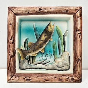 Vintage Fish Plate Made in Japan - Etsy