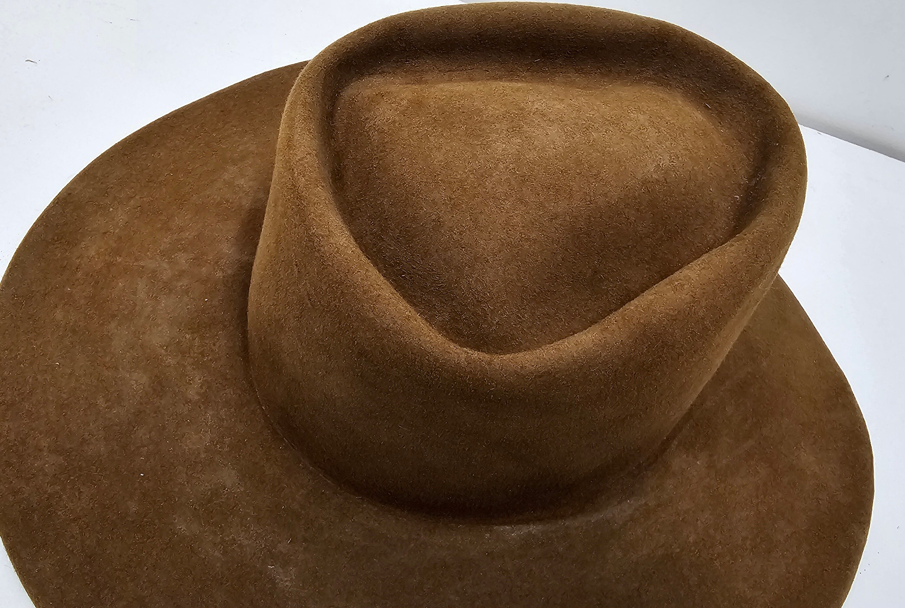 Vintage Stetson 3X Beaver Hat - Brown John B. Stetson Cowboy Vintage Stetson 3X Beaver Hat - Brown John B. Stetson Cowboy