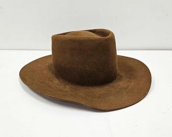 50s【極上美品】STETSON ステットソン 3X BEAVER 7 1/8 Vintage 1950s Stetson 3X Beaver Cowboy Hat - Size 7 1/8 - Etsy
