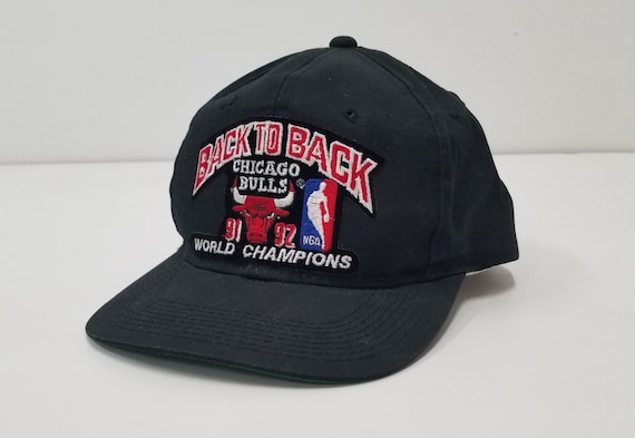 Vintage Chicago Bulls 1991 1992 Back To Back NBA … - image 1