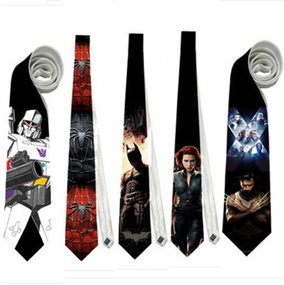 Hulk Marvel Avenger Movie Necktie Neck Tie Anime Manga Child Cosplay Gift