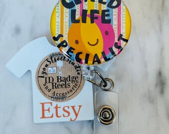 Child Life Specialist ID Badge Reel
