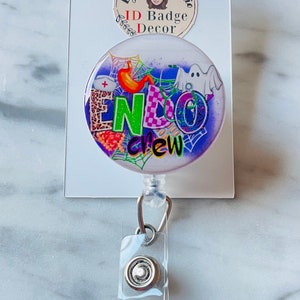 Endoscopy ID Reel/Endo Crew Badge Reel/Intestine Badge Reel