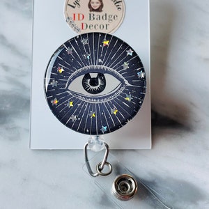 Celestial Eye Ausweishalter.  Mystisches Auge Band