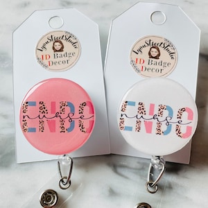 Endo Nurse ID Badge Reel. Endoscopy Nurse ID Badge Holder