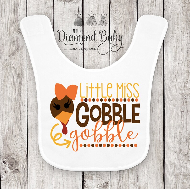 1st thanksgiving bib