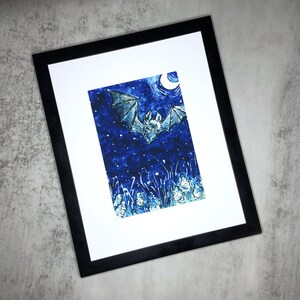 Bat Flight Giclée Print 5x7