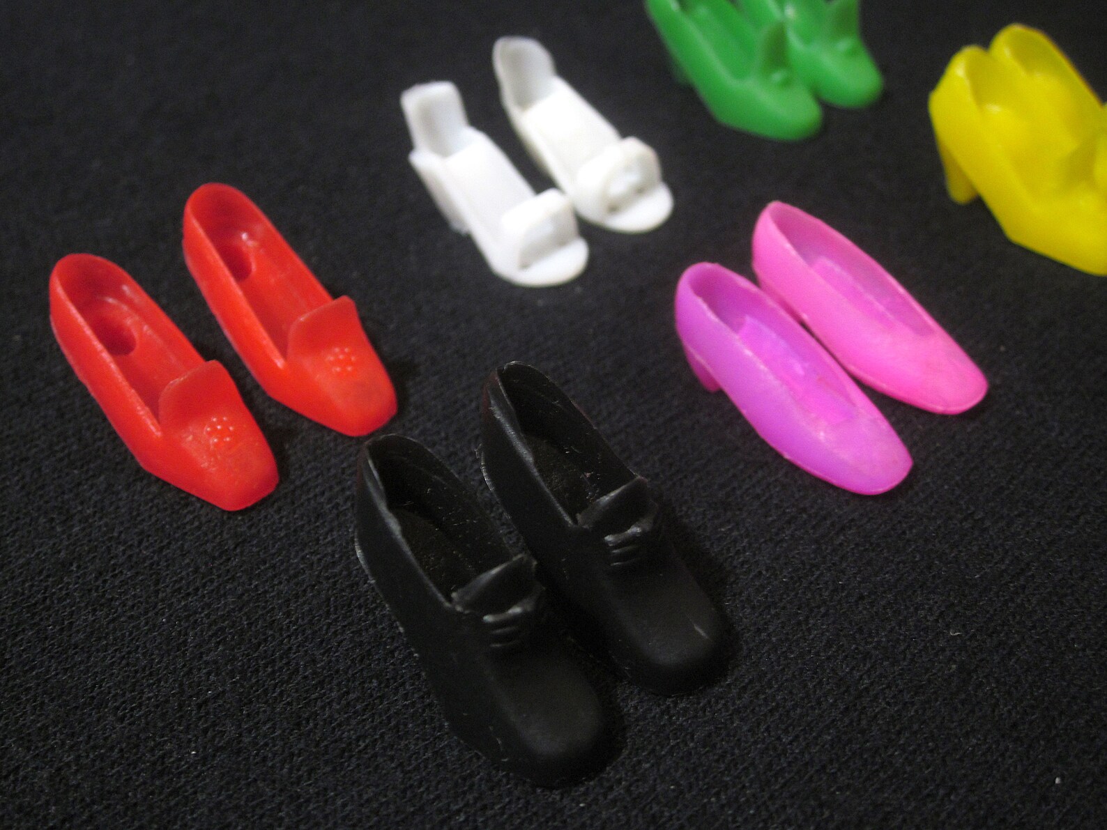 Lot Vintage Barbie Skipper Clone Doll Shoes Pilgrim Shoes Etsy