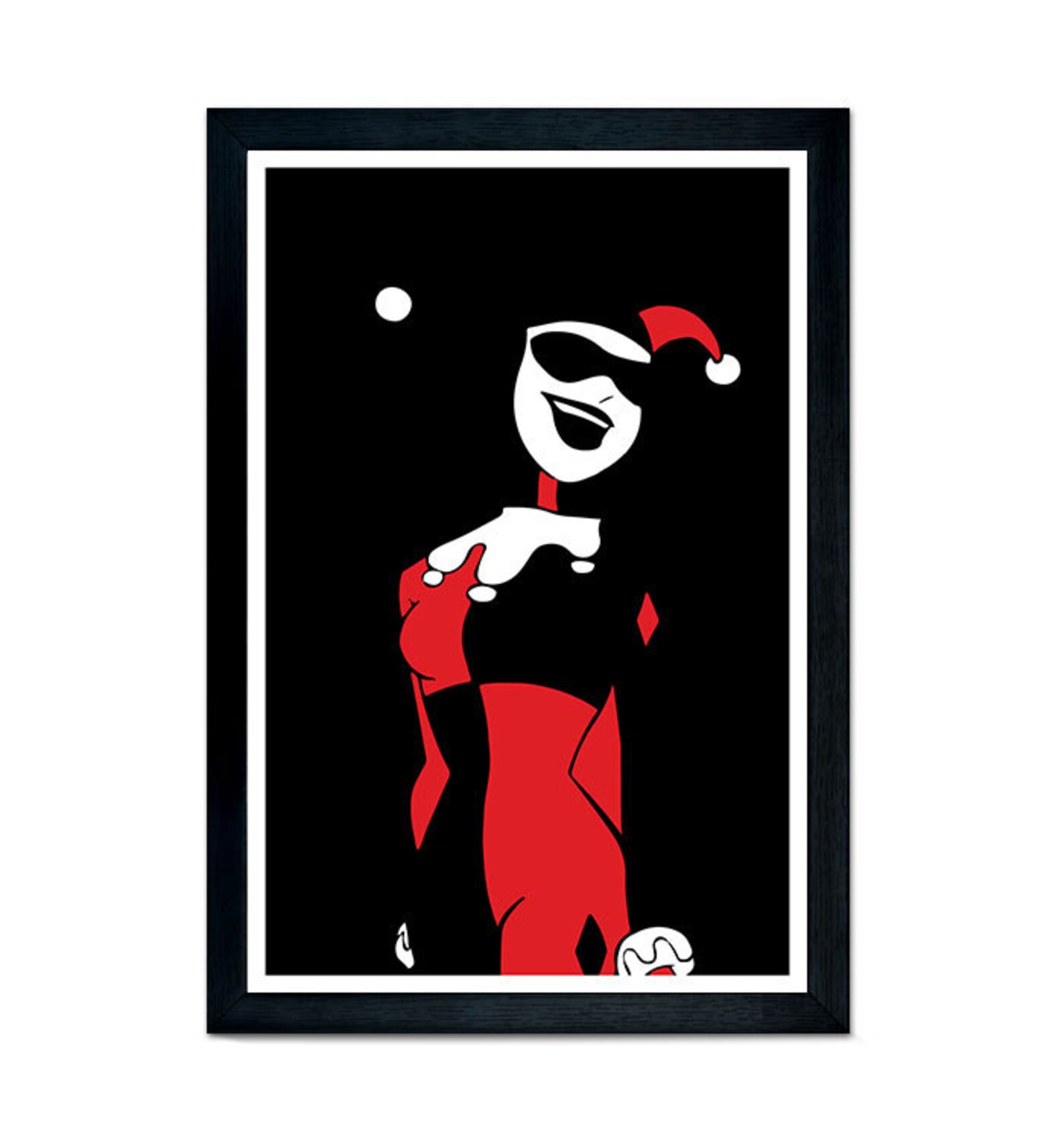 Harley Quinn Poster 11x 17 wall decor Joker Harley Quinn Etsy