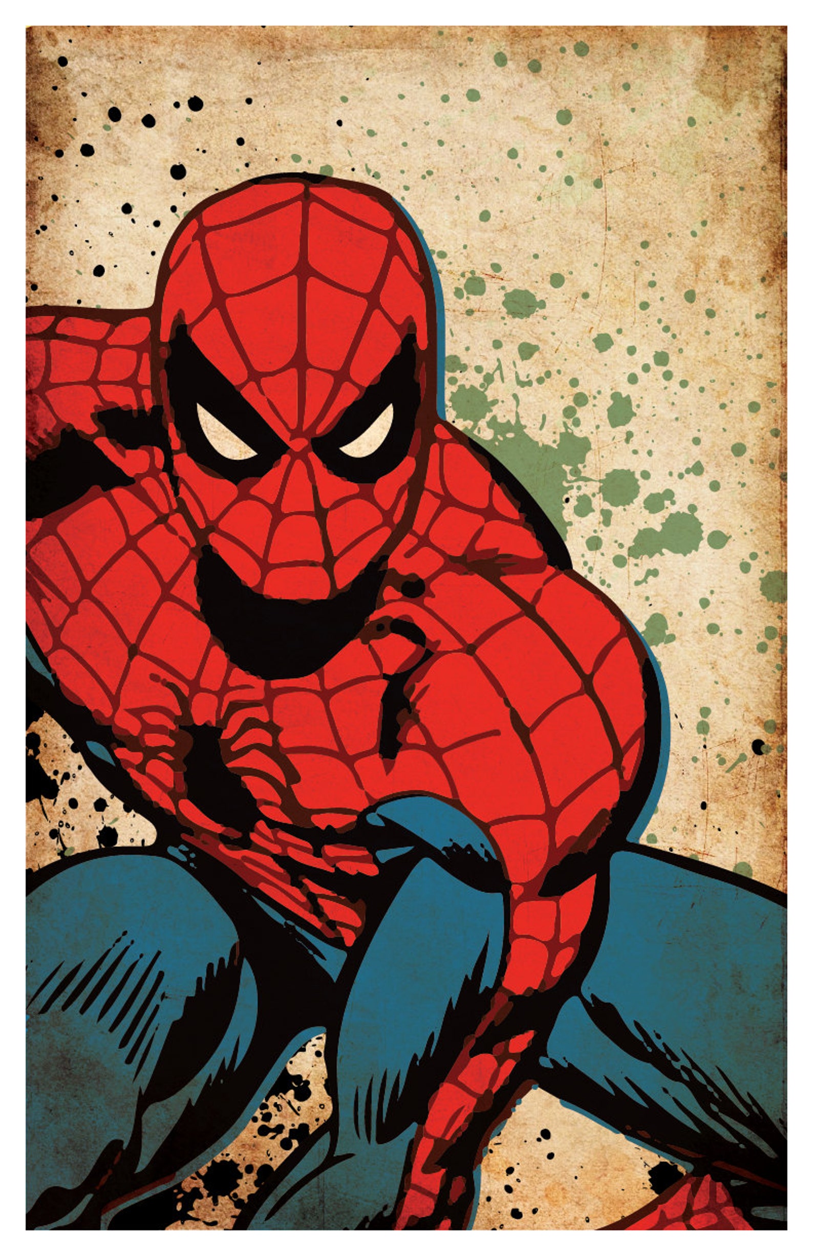 Avengers Poster Wall Decor 11 X 17 Captain America Hulk Etsy