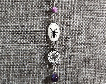 Morrigan-Inspired Necklace - Webs