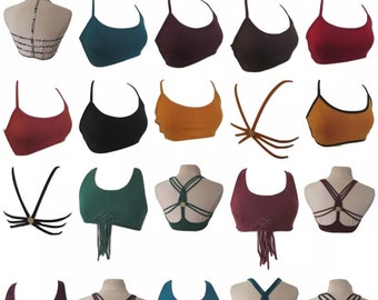 Cotton Bra Tops / Bralette - Colourful & Comfy