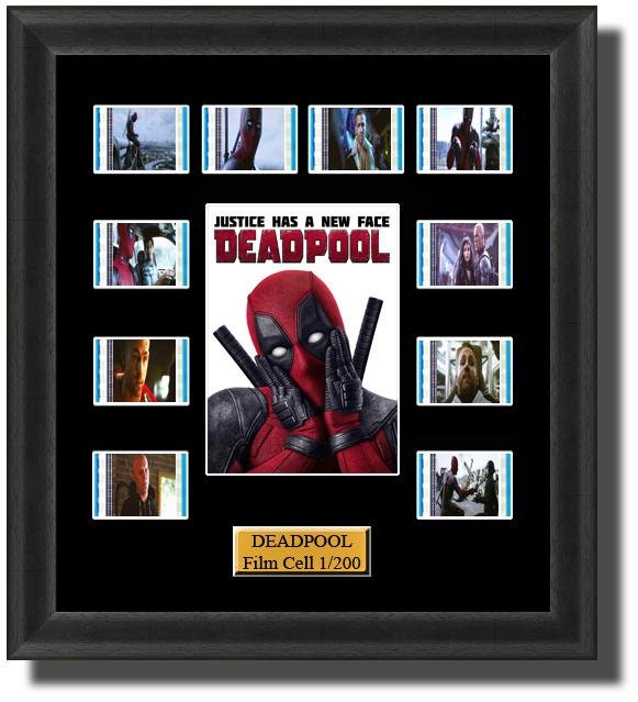 Deadpool 'chimichangas' A3 Art Print Signed Movie 