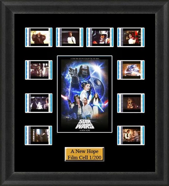 star wars film cell memorabilia