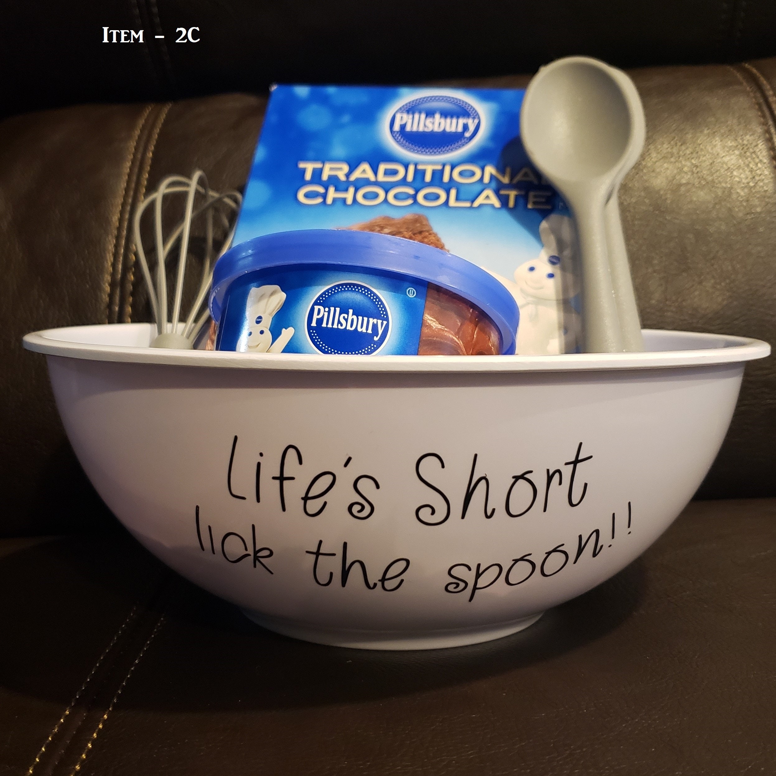 Personalized Mixing Bowl Gift Set with saying Etsy