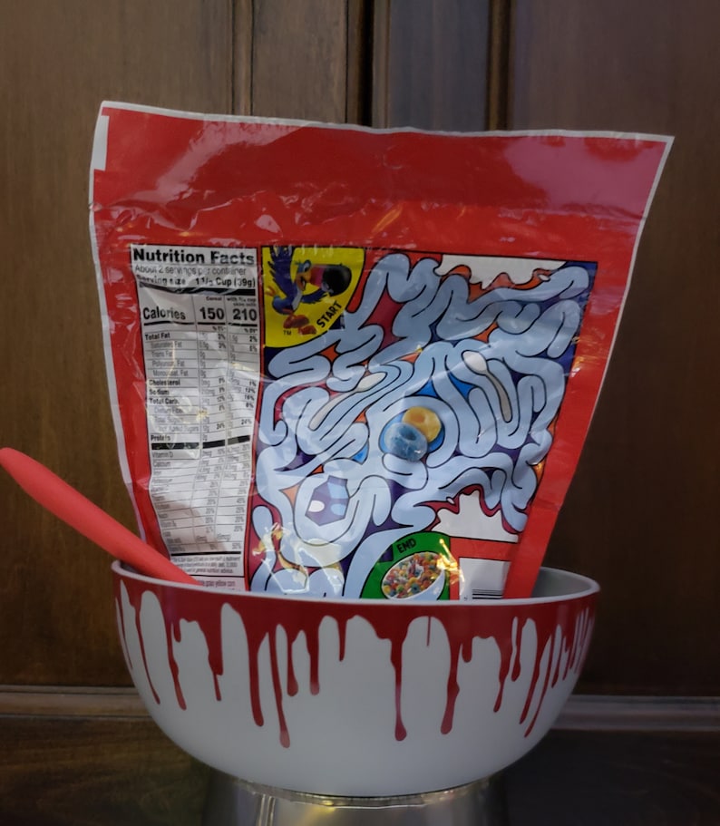 Cereal Killer Bowl and Spoon Breakfast Bowl Set Etsy