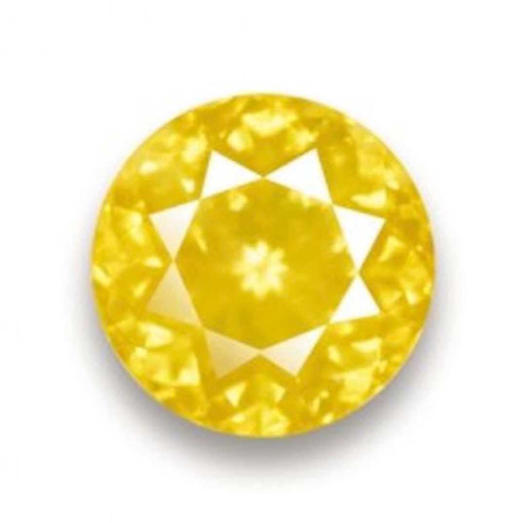 Loose yellow best sale sapphire