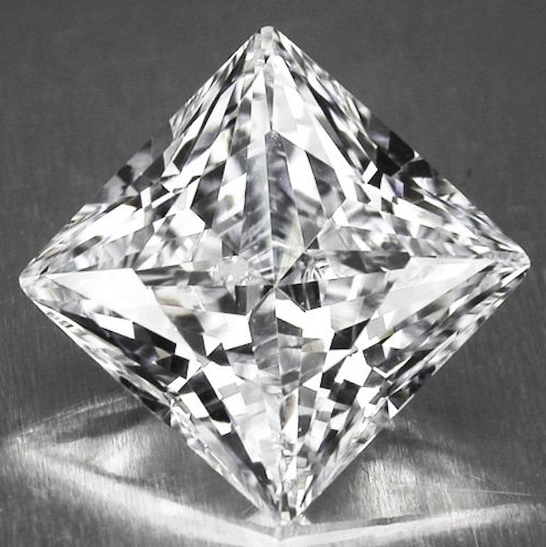 1 ct Brilliant Canary Cut Vintage Top AAAAA CZ Moissanite Simulant 6.5 mm 1 ct Brilliant Canary Cut Vintage Top AAAAA CZ Moissanite Simulant 6.5 mm