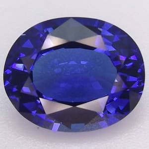 Nano Kristall Blau Farbe Oval facettierte AAA lose Edelsteine für Luxus Schmuckzubehör, hitzebeständig ( 4 x 3 mm - 18 x 13 mm )