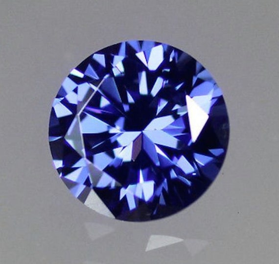 Cubic Zirconia Tanzanite Purple Blue Round AAA Rated CZ Loose - Etsy