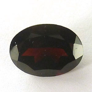 Natural Genuine Dark Red Garnet Oval Faceted AAA Quality Loose Stones, Luxury Jewelry Making Stones, January Birthstone (4x3mm - 14x10mm)