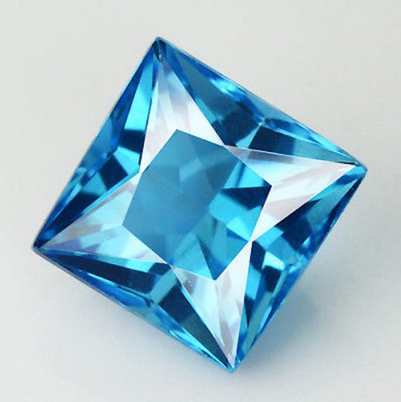 Semi precious stones blue best sale topaz