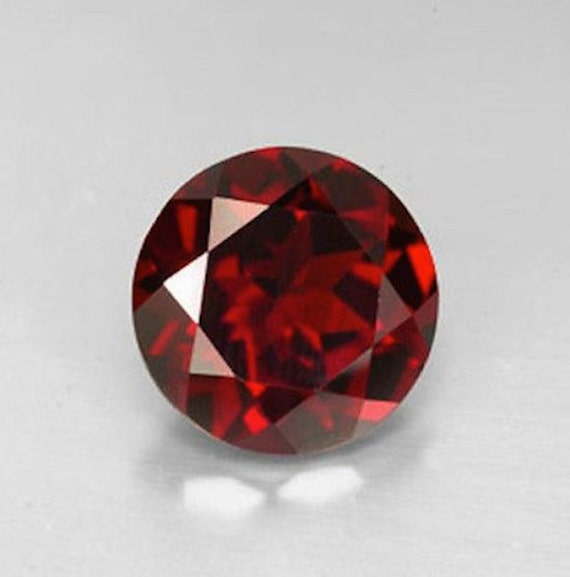 Garnet Coloured Cubic Zirconia Faceted Stones