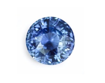 Labor erstellt Kornblume blau Saphir Korund runde facettierte lose Edelsteine, September Geburtsstein (1,00 mm - 2,75 mm)