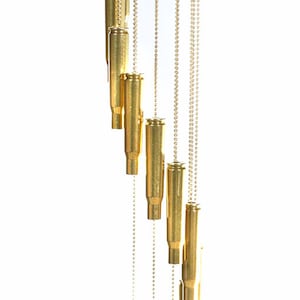 50 Caliber Empty Shell Wind Chime