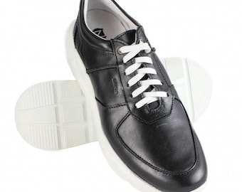 Zerimar Leather sneakers with laces model PRIME