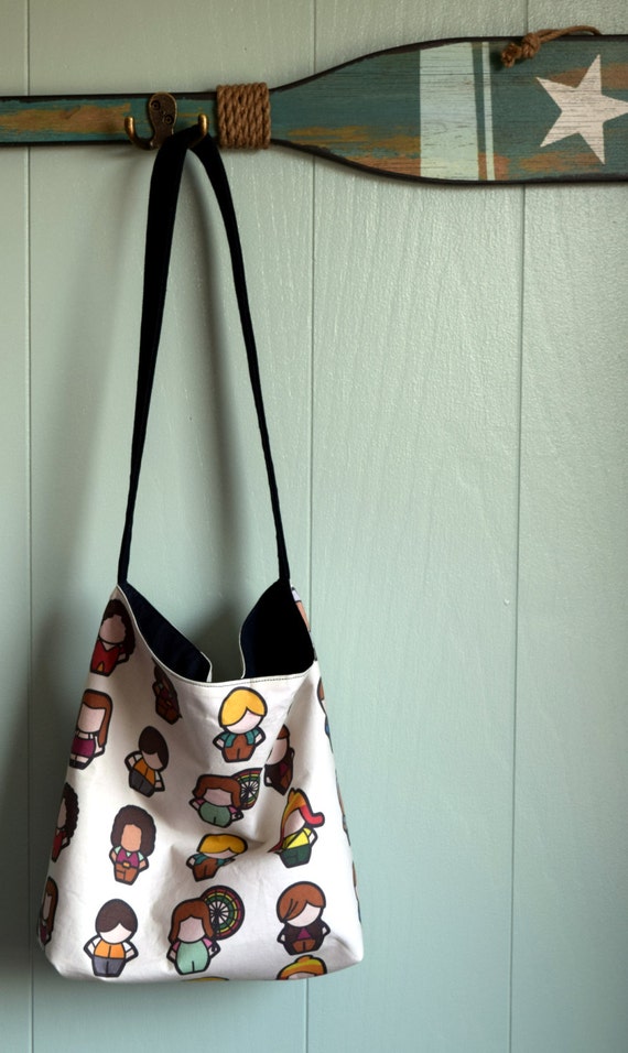 Firefly Serenity I Aim To Misbehave Chibi Version Slouchhobo Purse Canvas And Denim Cottonjayne Hat Made To Order - 