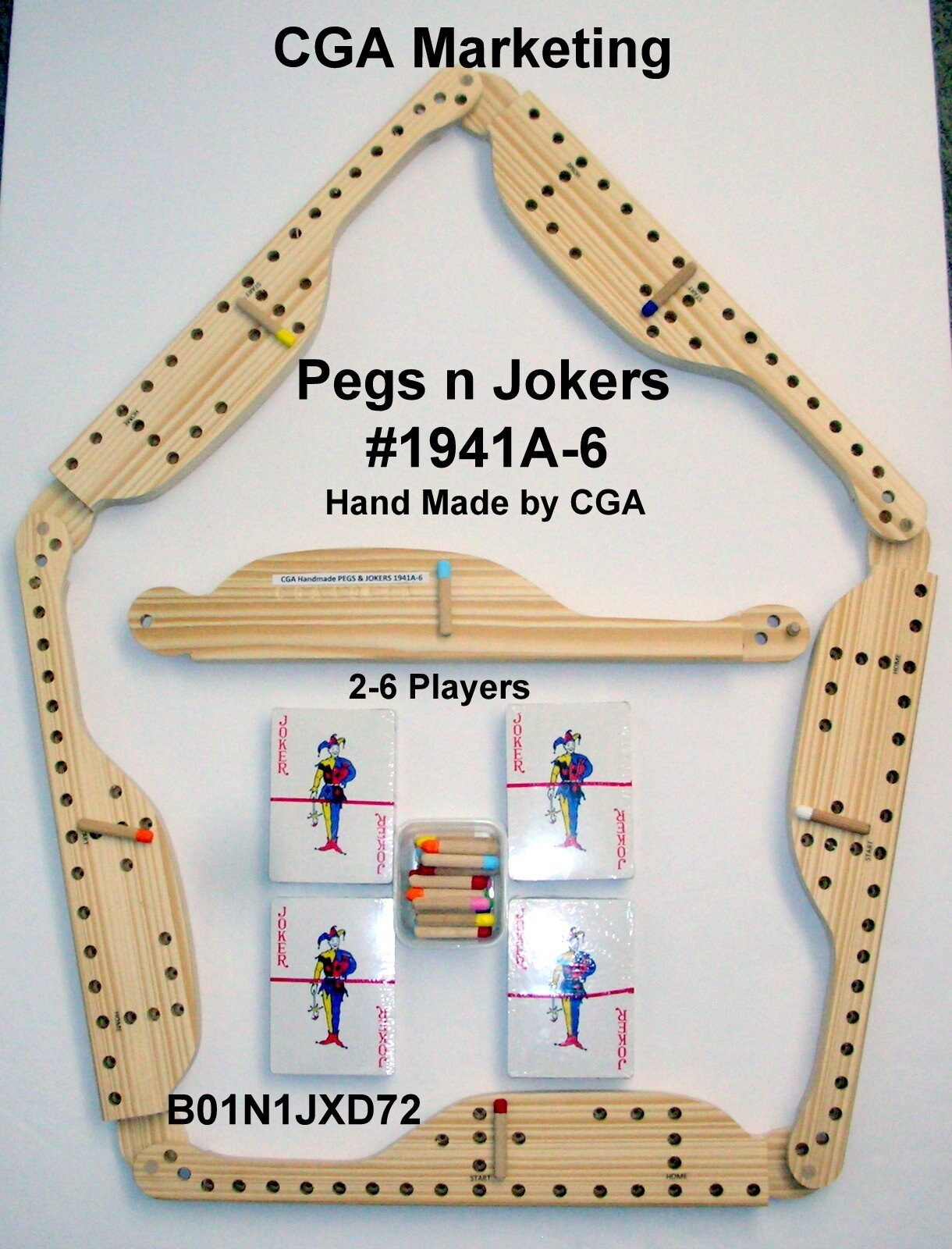 Board Game Pegs n Jokers 26 Players Sale Price 79.00 Etsy