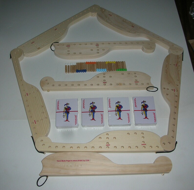 Board Game Pegs n Jokers 28 Players Sale Price 109.00 Etsy