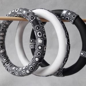 black and white bracelet image 4